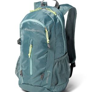 Eddie Bauer Teal and Yellow Backpack